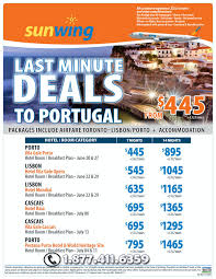 Last Minute Travel Deals From Toronto