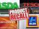 Uk Supermarket Food Recalls