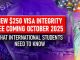 $250 Visa Integrity Fee